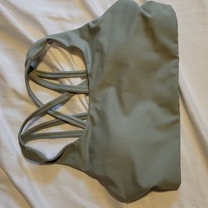 Senita strappy sports bra